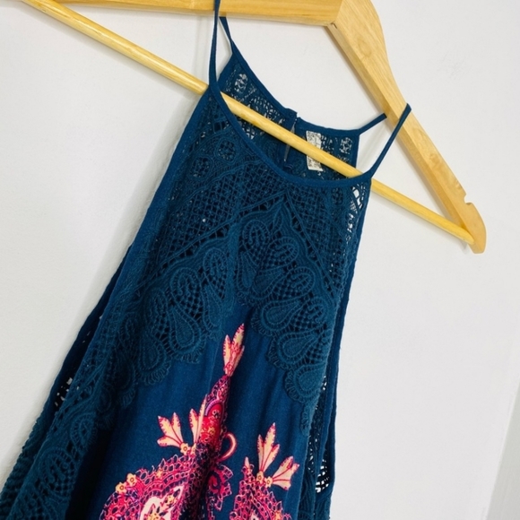 Intimately Free People Shea Printed Slip Dress Small - Picture 3 of 4